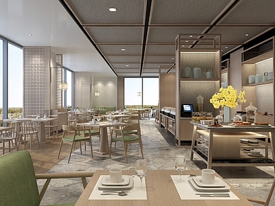 新中式自助餐厅
