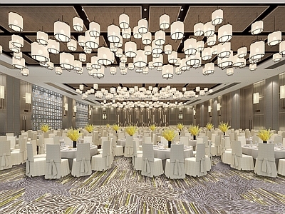 新中式酒店宴会厅