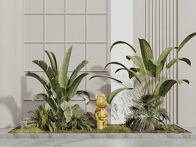 现代植物堆