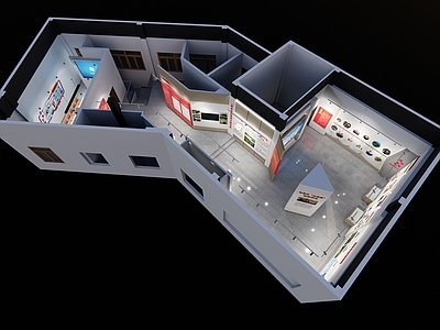 现代党建展厅 扶贫展厅