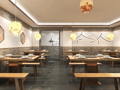 新中式火锅店