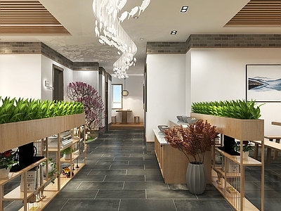 新中式火锅店
