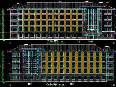 监宿舍楼 施工图