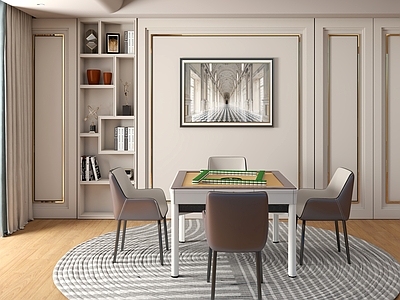 现代棋牌室 自动