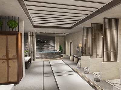 新中式洗浴中心 澡堂 桑拿 SPA