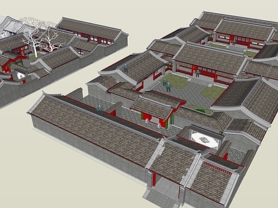 中式四合院