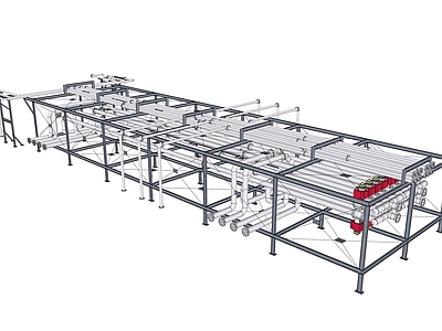 工业设备管道架