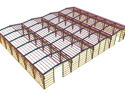 工业厂房钢结构屋架