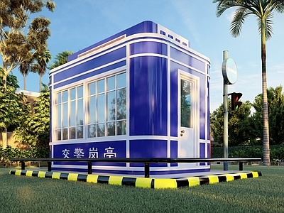 现代岗亭 保安亭 门卫岗亭 住宅小区门禁系统 门卫亭