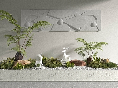 现代植物堆