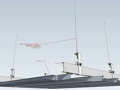 现代构件 不锈钢吊顶施工节点 顶面材料分析