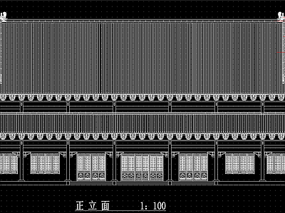 涞水金山寺大雄宝殿建筑结构施工图