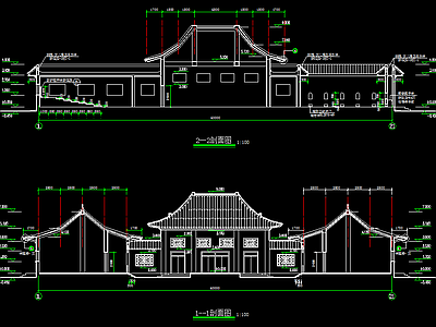 穆斯林教堂建筑 施工图