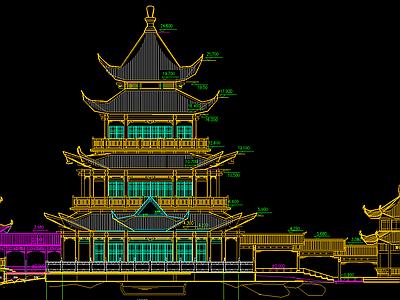 回雁阁 施工图