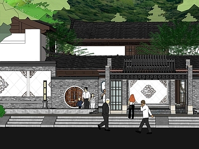 中式四合院