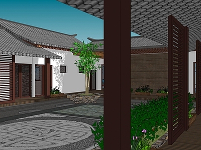 中式四合院