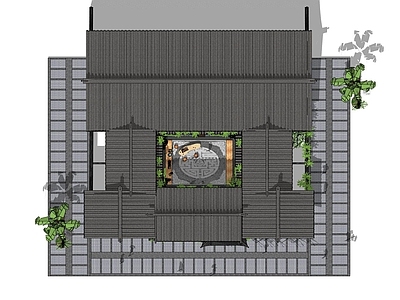 中式四合院