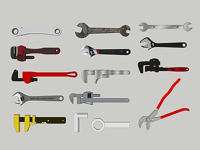 现代工具 扳手 老虎钳
