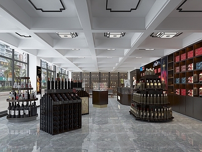 新中式烟酒店