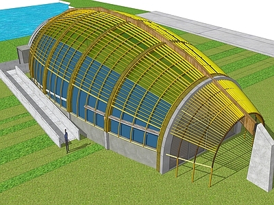 现代农业建筑 温室大棚