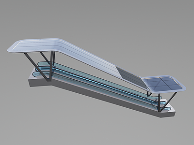 现代扶梯 室外扶梯