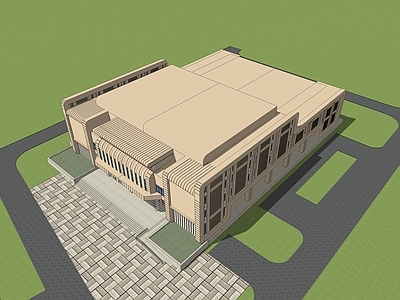 简欧体育建筑