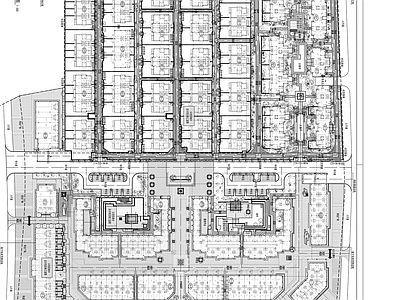 大连全区景观施工图白图版 施工图