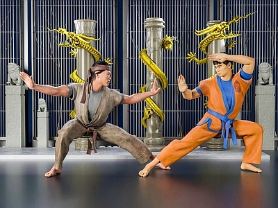 现代男人 比武男人 打斗