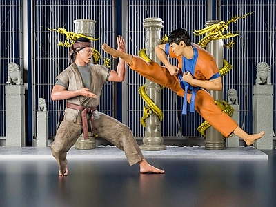 现代男人 比武男人 打斗