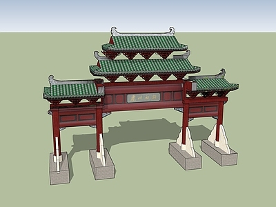中式牌坊