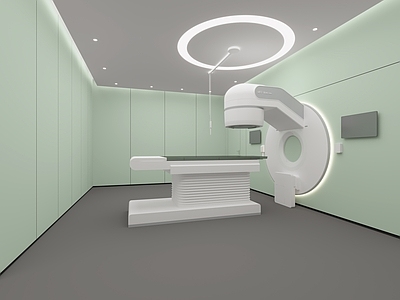 现代医院CT室 普通医院