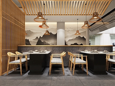 新中式火锅店