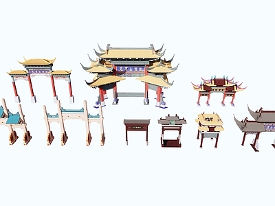 中式牌坊牌楼