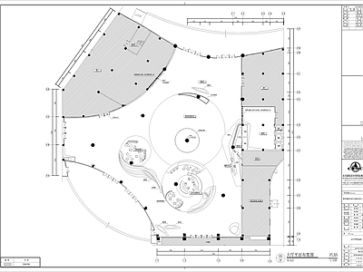 科技馆接待大厅施工图 科技馆 科技馆