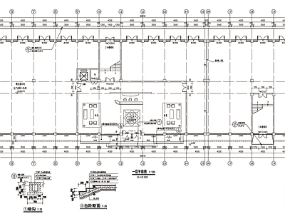 现代 产品展示厅 施工图 工业建筑