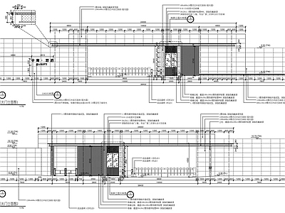 大门节点施工图 通用节点