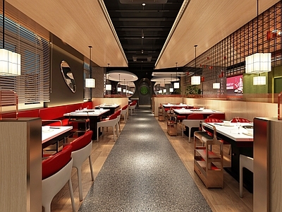 现代火锅店