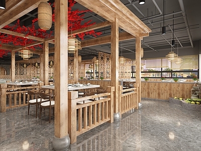新中式火锅店