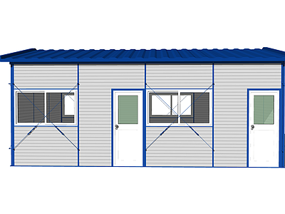 现代其他工业建筑 活动板房 工地板房