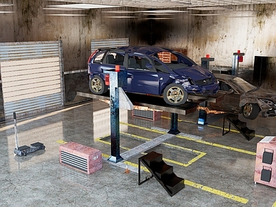 现代汽车4S店 汽车维修店