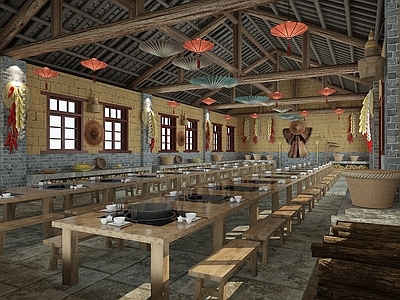 中式火锅店