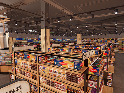 现代超市 购物广场 超市 超市 零售店 百货店 日用百货