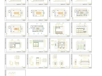 超市CAD 施工图