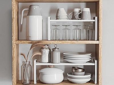 现代厨房用品组合 餐具 厨具