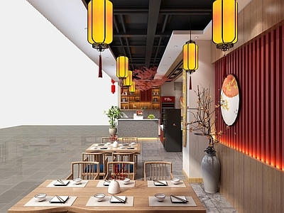 新中式火锅店