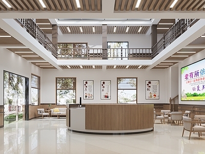 新中式养老院 医院