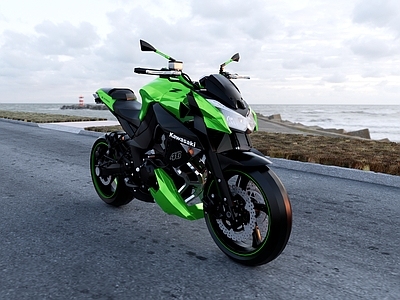 现代川崎摩托车 kawasaki z1000