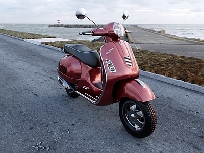 现代韦士柏 踏板车 摩托车 vespa