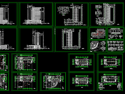 某办公楼建筑CAD 施工图