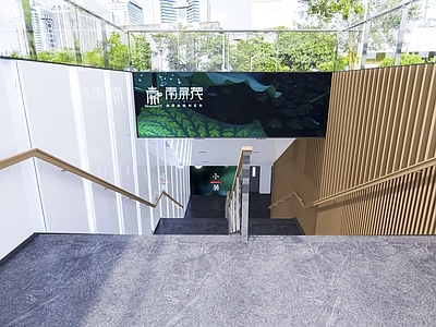 现代楼梯 金属